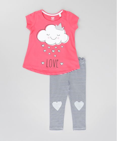 Conjunto-de-Blusa--Nuvem--Rosa-Escuro---Calca-Legging-Listrada-Azul-Marinho-8672744-Azul_Marinho_1