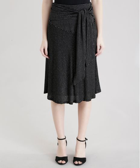 Saia-Midi-com-Lurex-Preta-8680440-Preto_1