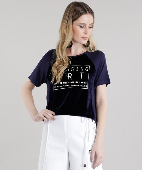 Blusa-com-Veludo--Dressing-Art--Azul-Marinho-8585367-Azul_Marinho_1