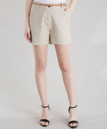 Short-em-Linho-com-Cinto-Bege-Claro-8529457-Bege_Claro_1