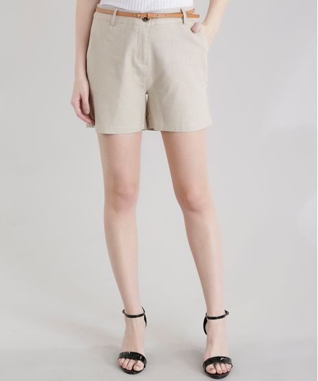 Short-em-Linho-com-Cinto-Bege-Claro-8529457-Bege_Claro_1