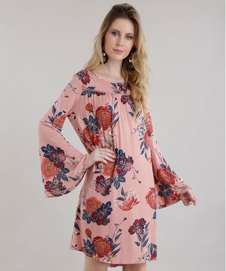 Vestido-Amplo-Estampado-Floral-Rose-8653644-Rose_1