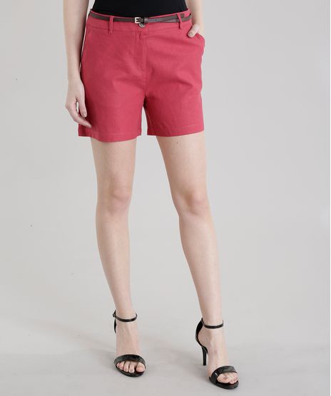 Short-em-Linho-com-Cinto-Vinho-8529457-Vinho_1