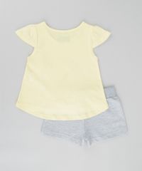 Conjunto-Magali-de-Blusa-Amarela---Short-em-Moletom-Cinza-Mescla-8565339-Cinza_Mescla_2