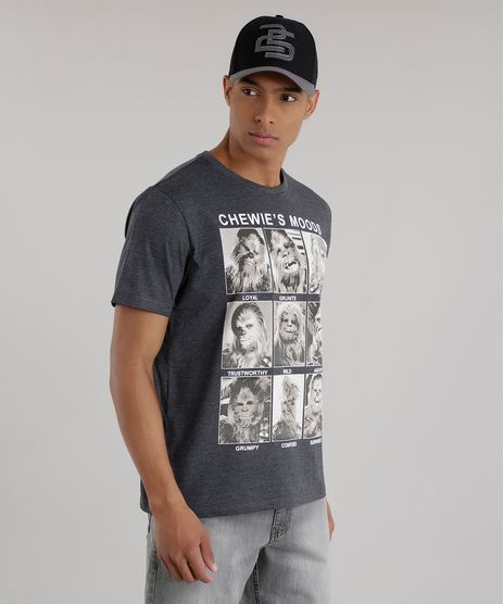 Camiseta--Chewie-s-Moods--Cinza-Mescla-Escuro-8683233-Cinza_Mescla_Escuro_1