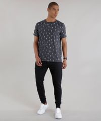 Camiseta-Estampada-de-Flamingos-Cinza-Mescla-Escuro-8680416-Cinza_Mescla_Escuro_3