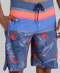 Bermuda-Estampada-de-Folhagens-Azul-8452101-Azul_4