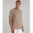 Camiseta-Estampada-de-Flamingos-Marrom-Claro-8680416-Marrom_Claro_1