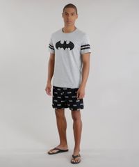 Pijama-Batman-Cinza-Mescla-Claro-8577416-Cinza_Mescla_Claro_1