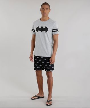 Pijama-Batman-Cinza-Mescla-Claro-8577416-Cinza_Mescla_Claro_1