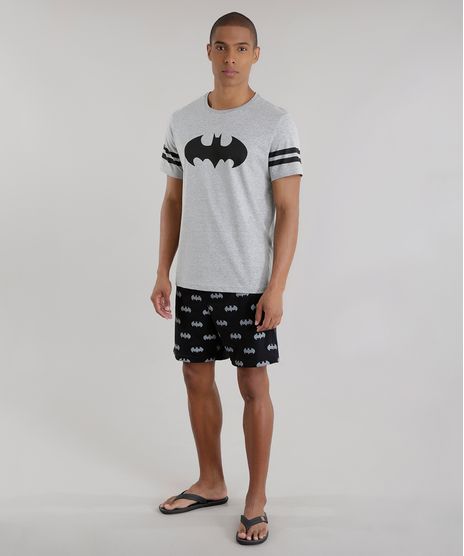Pijama-Batman-Cinza-Mescla-Claro-8577416-Cinza_Mescla_Claro_1