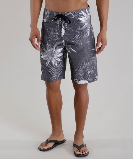 Bermuda-Estampada-Floral-Preta-8452641-Preto_1 Bermuda-Estampada-Floral-Preta-8452641-Preto_1