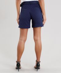 Short-em-Jacquard-com-Cinto-em-Algodao---Sustentavel-Azul-Marinho-8359651-Azul_Marinho_2