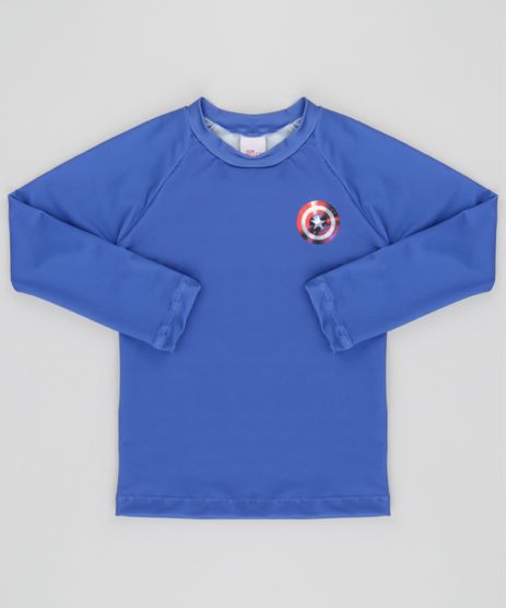 Camiseta-Capitao-America-com-Protecao-UV-50-Azul-8661889-Azul_1