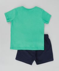 Conjunto-Scooby-Doo-de-Camiseta-Verde---Bermuda-em-Moletom-Azul-Marinho-8664343-Azul_Marinho_2