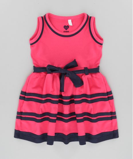 Vestido-com-Laco-Rosa-Escuro-8661788-Rosa_Escuro_1