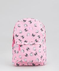 Mochila-Estampada-de-Cachorros-Rosa-Claro-8702142-Rosa_Claro_1