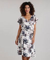 Vestido-Estampado-de-Penas-Bege-Claro-8682469-Bege_Claro_1