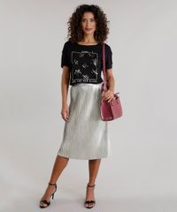 Saia-Midi-Plissada-Metalizada-Bege-Claro-8621904-Bege_Claro_3