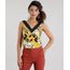 Regata-Estampada-Floral-com-Recorte-Amarelo-Escuro-8669299-Amarelo_Escuro_1