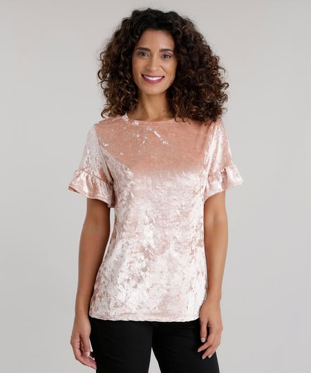 Blusa-com-Babado-em-Veludo-Molhado--Rose-8720765-Rose_1 Blusa-com-Babado-em-Veludo-Molhado--Rose-8720765-Rose_1