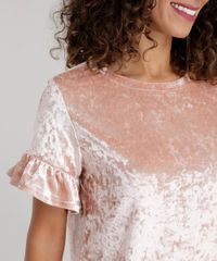 Blusa-com-Babado-em-Veludo-Molhado--Rose-8720765-Rose_4