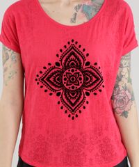 Blusa-Devore-com-Estampa-Rosa-Escuro-8638562-Rosa_Escuro_4 Blusa-Devore-com-Estampa-Rosa-Escuro-8638562-Rosa_Escuro_4