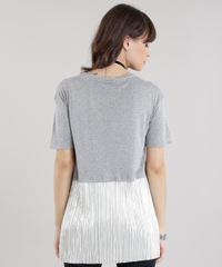 Blusa-Longa-com-Recorte-Plissado-Metalizado-Cinza-Mescla-8690701-Cinza_Mescla_2