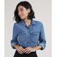 Camisa-Jeans-Feminina-Longa-com-Bolsos-e-Martingale-Manga-Longa-Azul-Medio-9944909-Azul_Medio_1