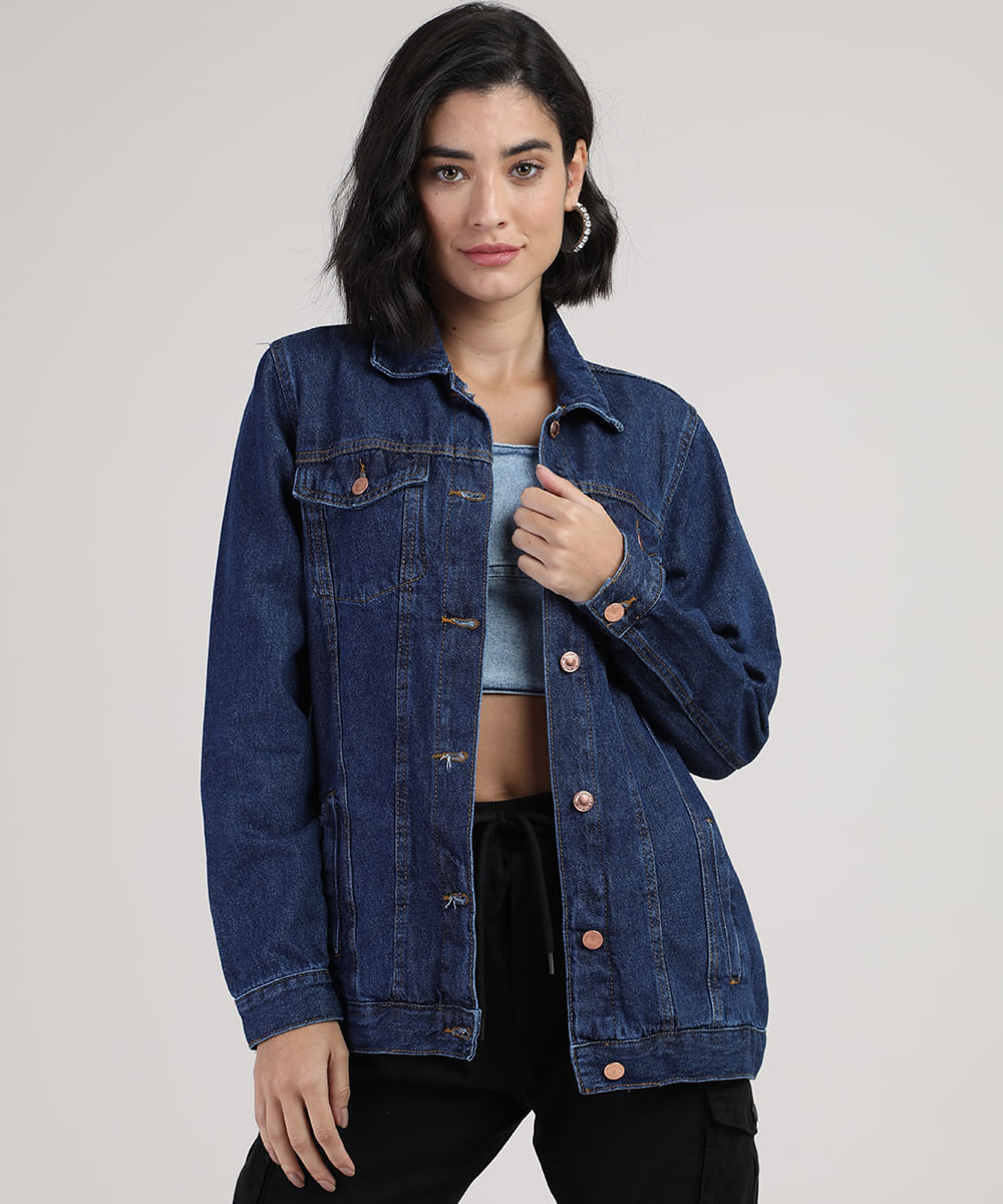jaqueta jeans c&a