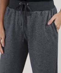 Calca-Feminina-Basica-Reta-Cintura-Media-em-Moletom-com-Bolsos--Cinza-Mescla-Escuro-9884145-Cinza_Mescla_Escuro_4 Calca-Feminina-Basica-Reta-Cintura-Media-em-Moletom-com-Bolsos--Cinza-Mescla-Escuro-9884145-Cinza_Mescla_Escuro_4