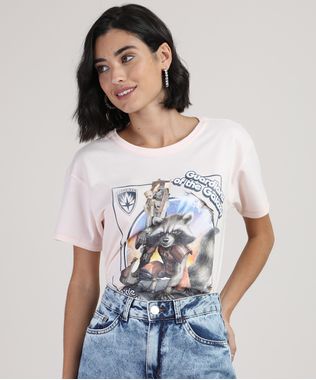 Blusa-Feminina-Guardioes-da-Galaxia-Manga-Curta-Decote-Redondo-Rosa-Claro-9894525-Rosa_Claro_1