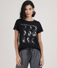 Blusa-Feminina-Fases-da-Lua-Manga-Curta-Decote-Redondo-Preta-9891686-Preto_1