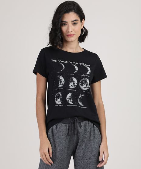 Blusa-Feminina-Fases-da-Lua-Manga-Curta-Decote-Redondo-Preta-9891686-Preto_1