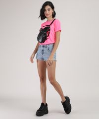 Blusa-Feminina-Capita-Marvel-Manga-Curta-Decote-Redondo-Rosa-9948270-Rosa_3