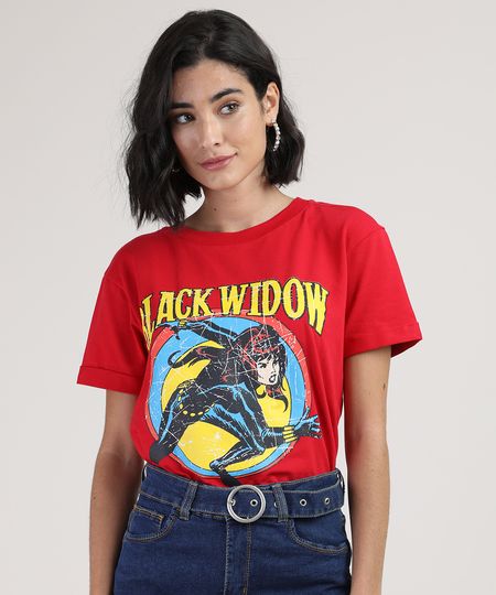 Blusa-Feminina-Viuva-Negra-Manga-Curta-Decote-Redondo-Vermelha-9894523-Vermelho_1 Blusa-Feminina-Viuva-Negra-Manga-Curta-Decote-Redondo-Vermelha-9894523-Vermelho_1