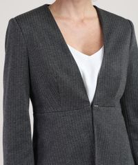Blazer-Feminino-Estampado-Chevron-com-Aviamento-Cinza-Mescla-Escuro-9826139-Cinza_Mescla_Escuro_4