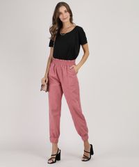 Calca-de-Sarja-Feminina-Jogger-Cintura-Alta-Rosa-Escuro-9934486-Rosa_Escuro_3 Calca-de-Sarja-Feminina-Jogger-Cintura-Alta-Rosa-Escuro-9934486-Rosa_Escuro_3