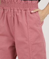 Calca-de-Sarja-Feminina-Jogger-Cintura-Alta-Rosa-Escuro-9934486-Rosa_Escuro_5 Calca-de-Sarja-Feminina-Jogger-Cintura-Alta-Rosa-Escuro-9934486-Rosa_Escuro_5