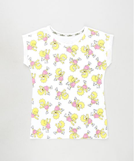 Blusa-Infantil-Lisa-Simpson-Manga-Curta-Branca-9635662-Branco_1