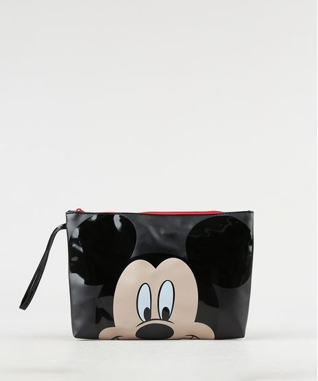 Necessaire-Feminina-Mickey-com-Alca-de-Mao-Preta-9797235-Preto_1