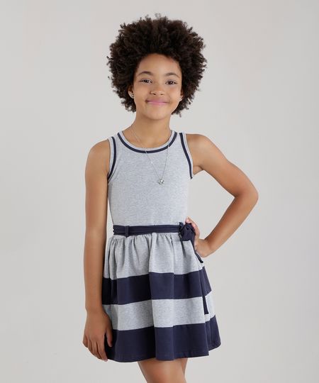 Vestido-com-Laco-Cinza-Mescla-8685833-Cinza_Mescla_1 Vestido-com-Laco-Cinza-Mescla-8685833-Cinza_Mescla_1