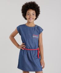 Vestido-Jeans-com-Bolso-Bordado-Azul-Escuro-8446135-Azul_Escuro_1
