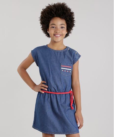 Vestido-Jeans-com-Bolso-Bordado-Azul-Escuro-8446135-Azul_Escuro_1