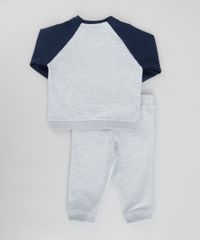 Conjunto-de-Blusao--Urso----Calca-em-Moletom-Cinza-Mescla-Claro-8656785-Cinza_Mescla_Claro_2