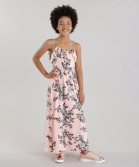 Vestido-Longo-Estampado-De-Borboletas-Rosa-Claro-8662313-Rosa_Claro_1