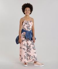 Vestido-Longo-Estampado-De-Borboletas-Rosa-Claro-8662313-Rosa_Claro_3
