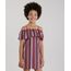Vestido-Ombro-a-Ombro-Estampado-Etnico-em-Algodao---Sustentavel-Vinho-8578348-Vinho_1