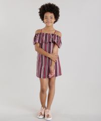 Vestido-Ombro-a-Ombro-Estampado-Etnico-em-Algodao---Sustentavel-Vinho-8578348-Vinho_3