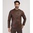 Jaqueta-Masculina-com-Recortes-e-Bolso-Marrom-9807949-Marrom_1